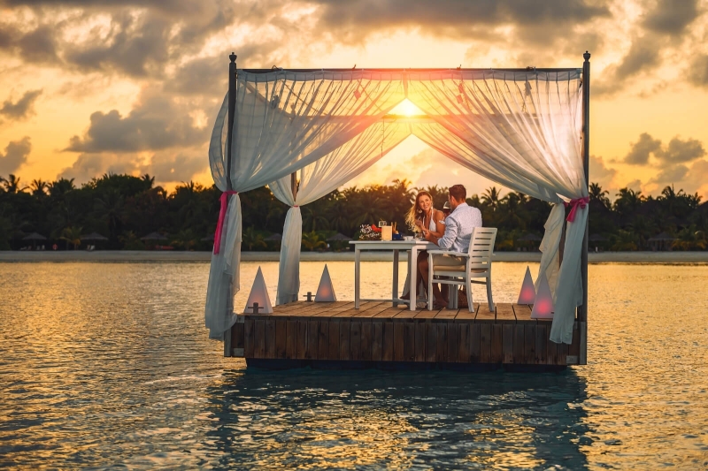 Floating Platform Dinner